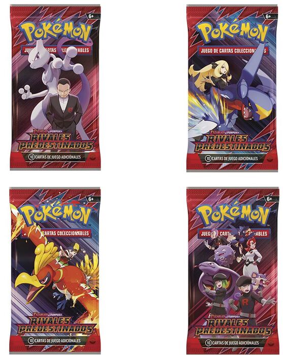 Pokémon Escarlata y Púrpura Rivales Predestinados - Sobre de expansión