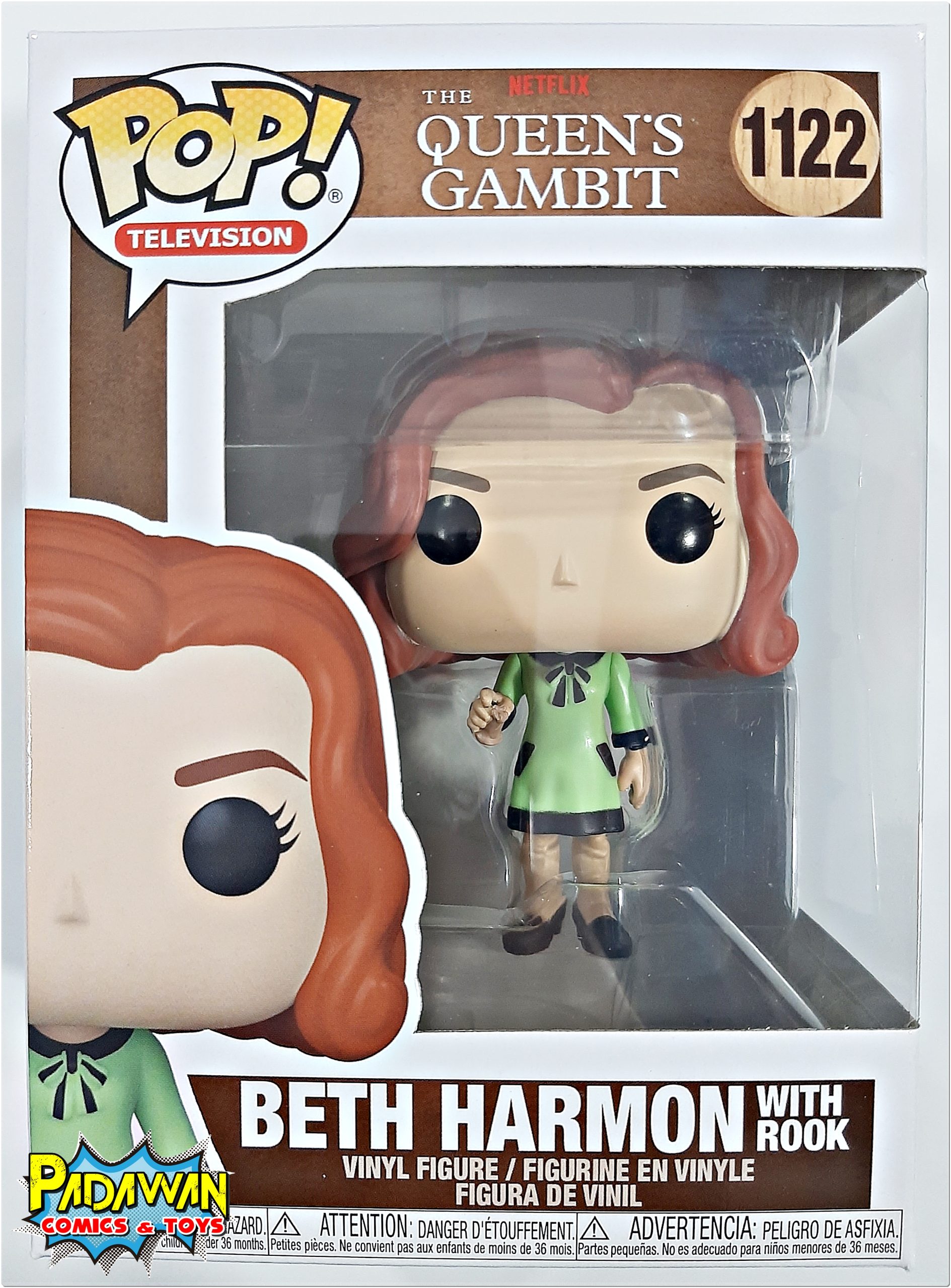 Funko Pop! - The Queen´s Gambit - Beth Harmon with book