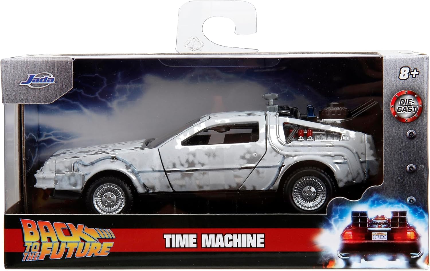 Time Machine - Auto escala 1:32 colección Back to the Future