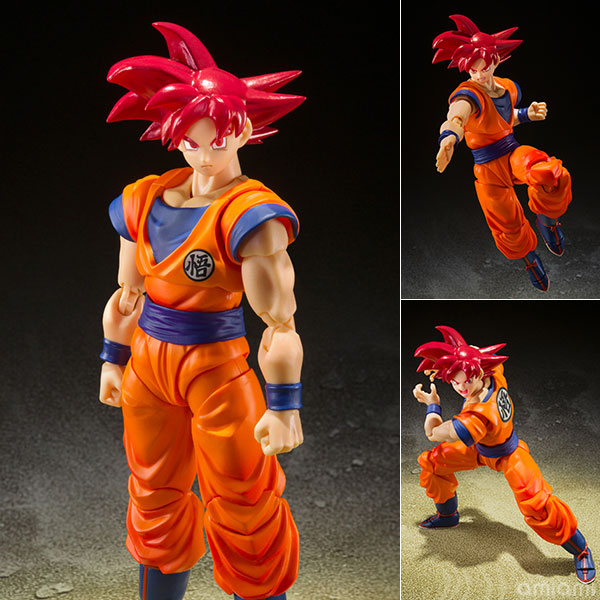 Super Saiyin God Son Goku - Figura Dragon Ball SH Figuarts - Imagen 5