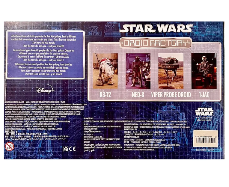 Star Wars Droid Factory - R3-T2 / Ned-B / Viper Probe Droid / 1-JAC - Imagen 2