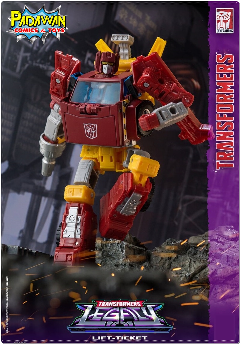Transformers Legacy - Lift-Ticket - Deluxe Class