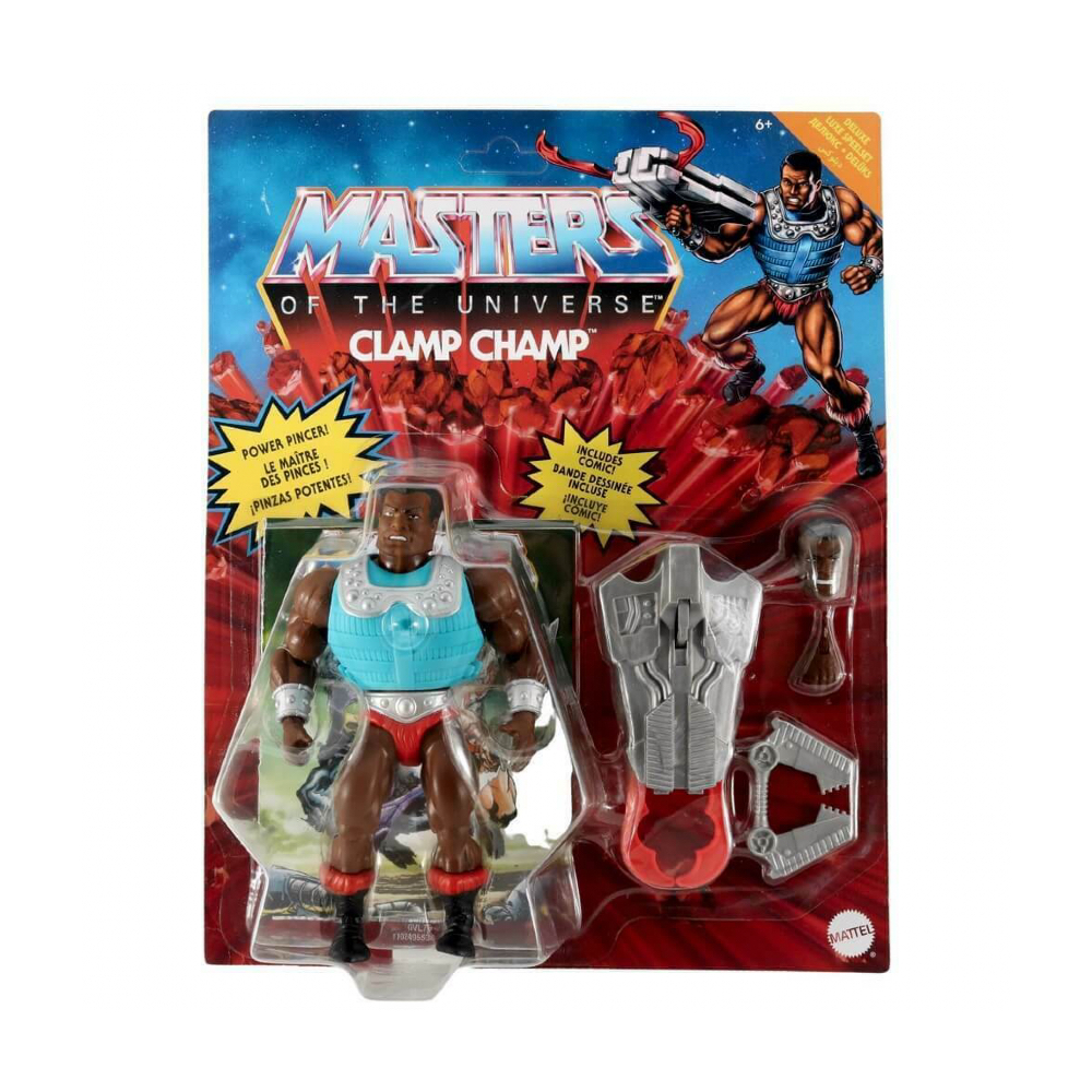 Clamp Champ - Figura He-Man and the Masters of the Universe