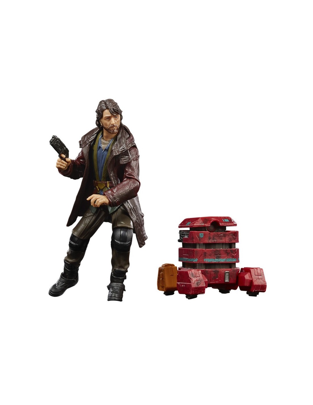 Cassian Andor / B2EMO - Pack Figuras Star Wars : Andor Black Series - Imagen 2