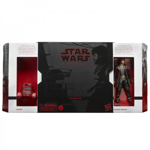 Cassian Andor / B2EMO - Pack Figuras Star Wars : Andor Black Series