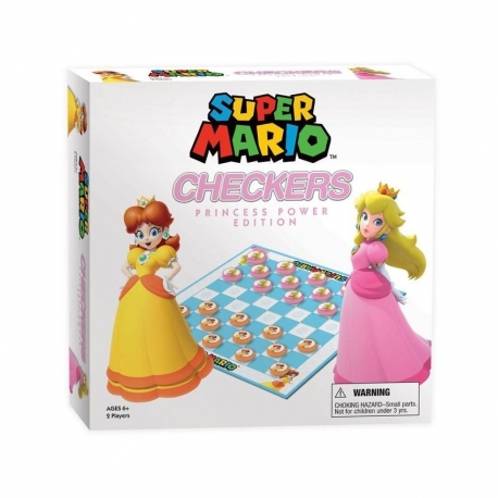 Juego Super Mario Checkers - Princess Power Edition