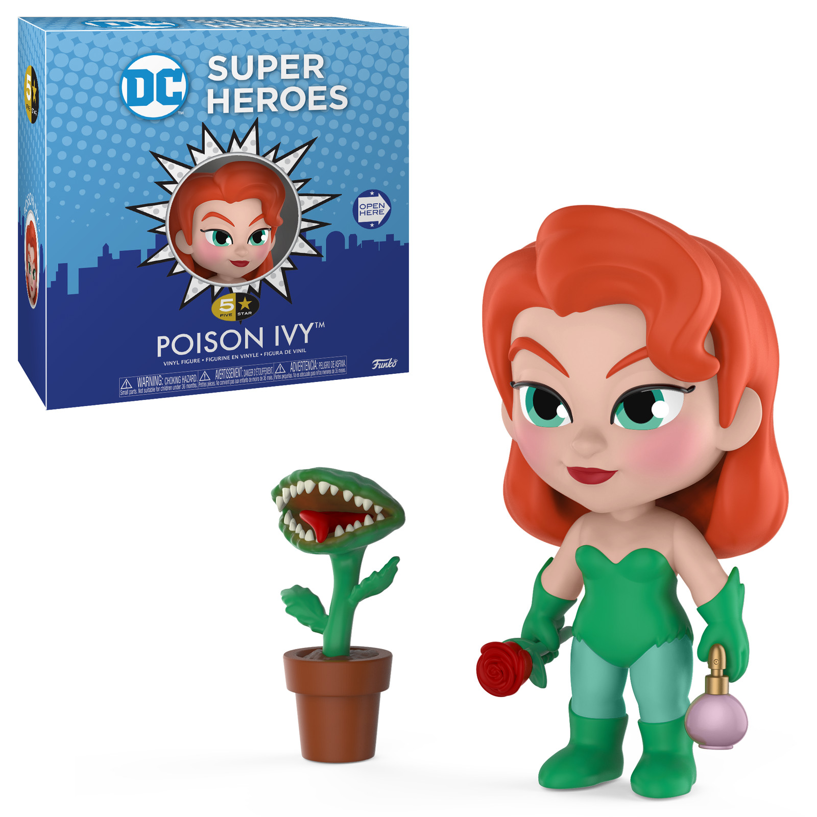 Poison Ivy - Figura Dc Super Heroes Five Star