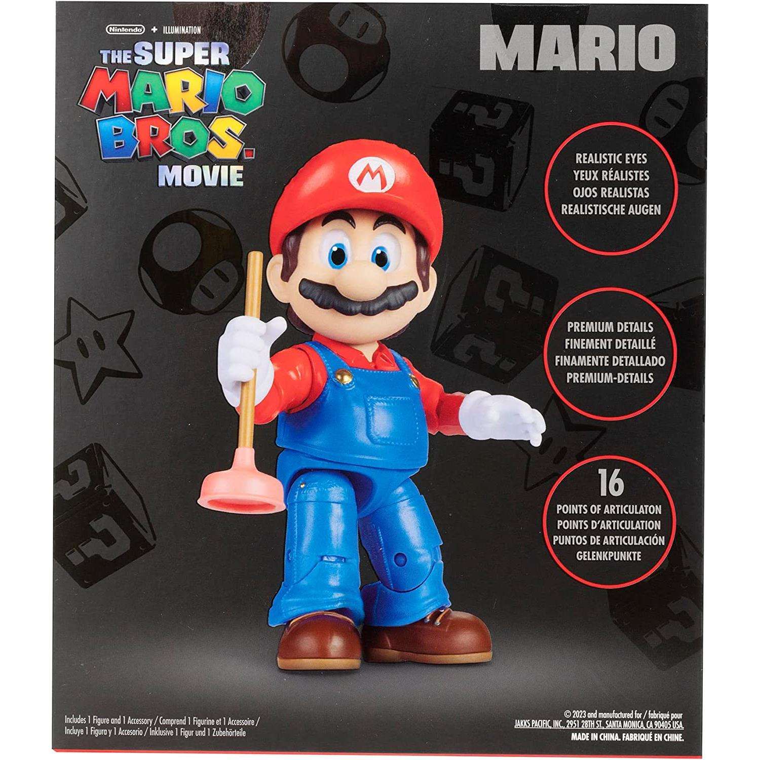 Mario - Figura Super Mario Bros The Movie - Imagen 2