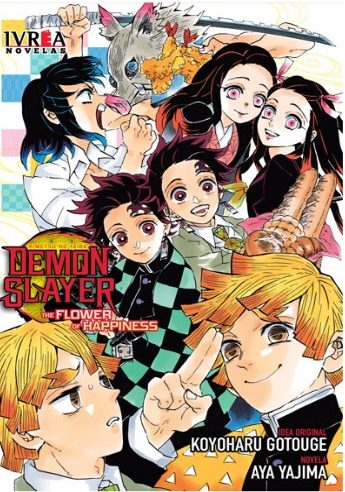 Novela Demon Slayer Kimetsu No Yaiba "The Flower of Happiness"