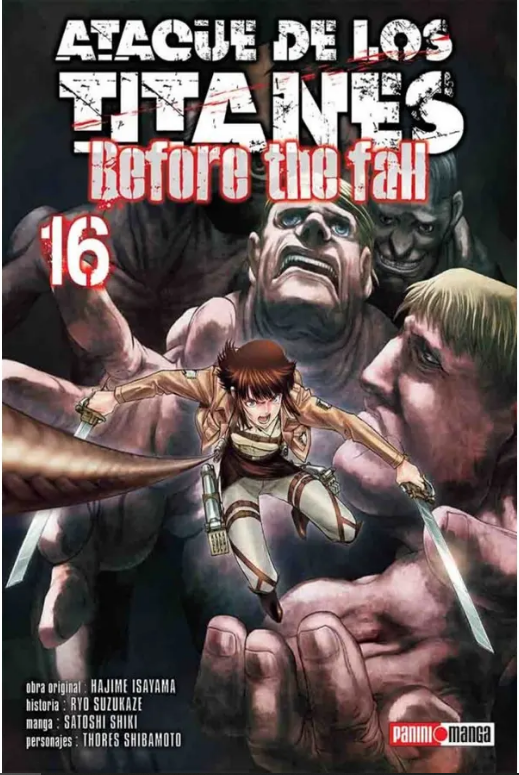 Ataque de los Titanes "Before the Fall" - Volumen 16