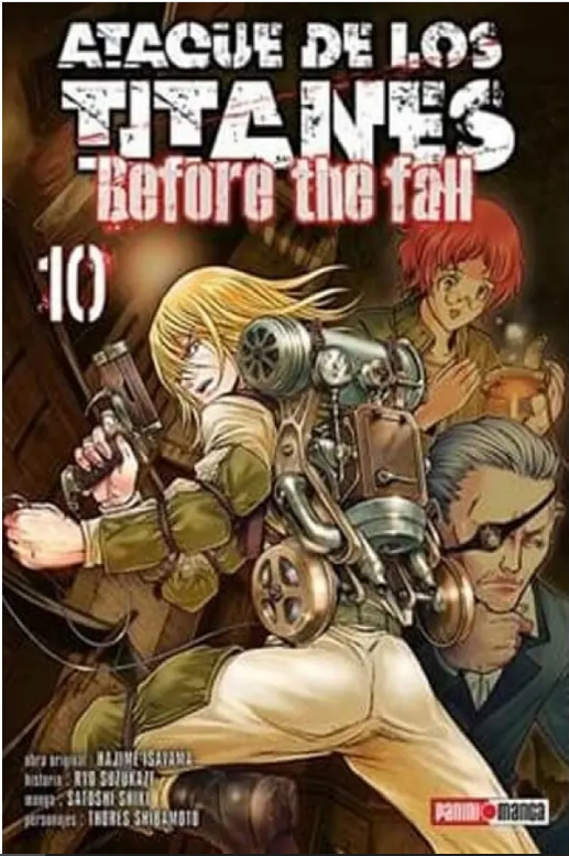Ataque de los Titanes «Before the Fall» – Volumen 10