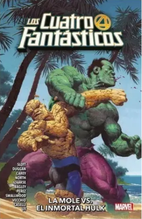 Los Cuatro Fantásticos - La Mole vs el Inmortal Hulk