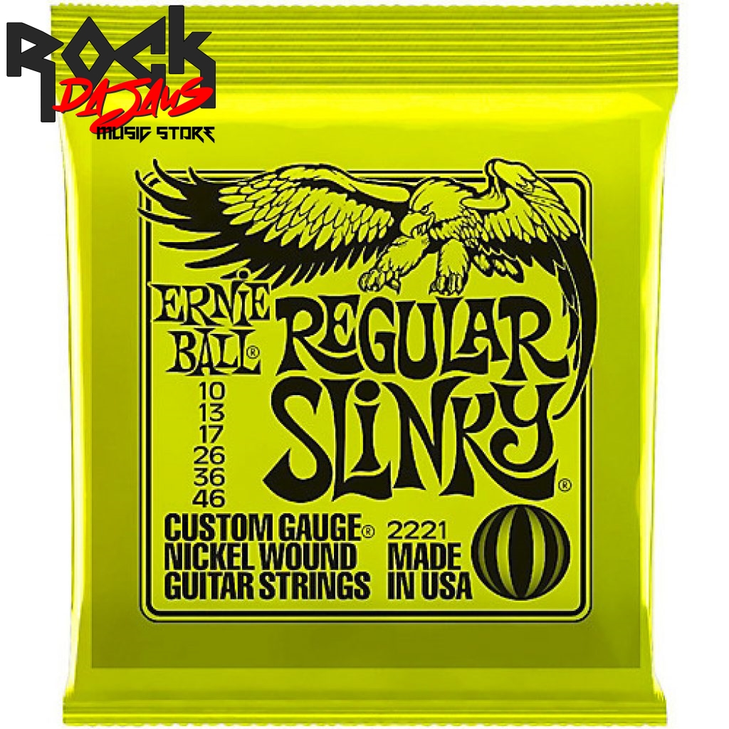 Cuerdas Guitarra Eléctrica Regular Slinky - Ernie Ball
