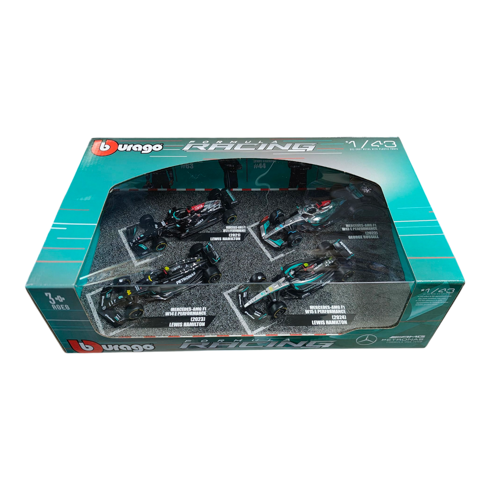 Pack Burago Formula Racing - Mercedes-AMG Petronas Formula One Team