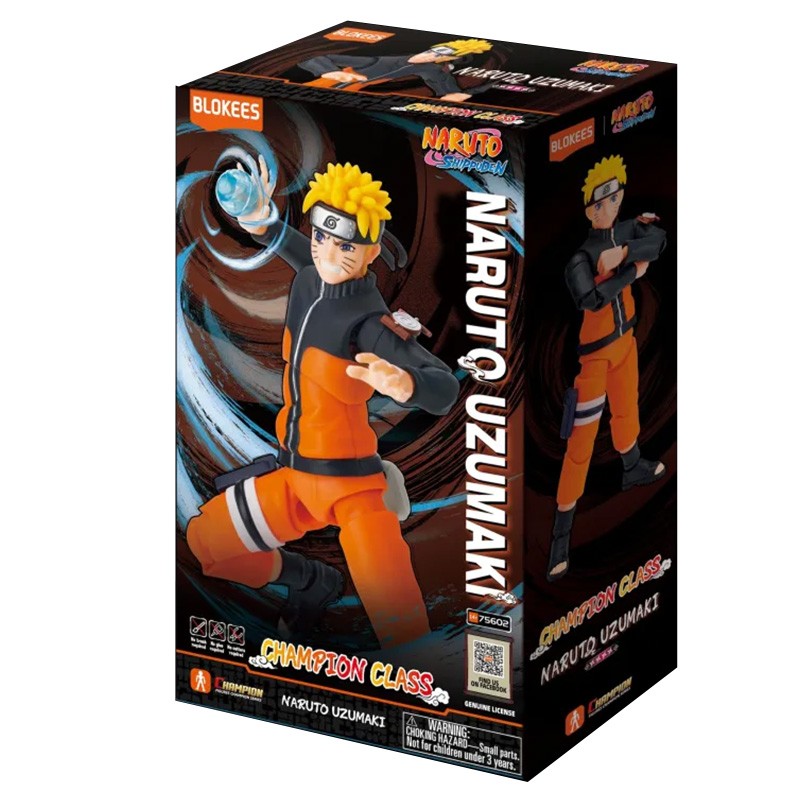 Naruto Uzumaki - Model Kit Naruto Shippuden Champion Class Blokees