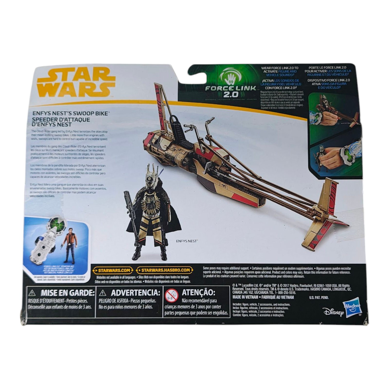 Enfys Nest´s Swoop Bike - Nave Star Wars Hasbro 2017 (Open Box) - Imagen 2