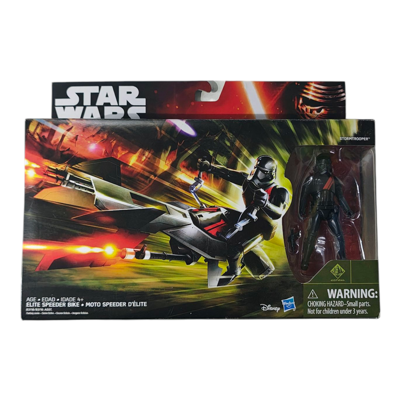 Elite Speeder Bike + Stormtrooper - Nave Star Wars Hasbro 2015 (Open Box)