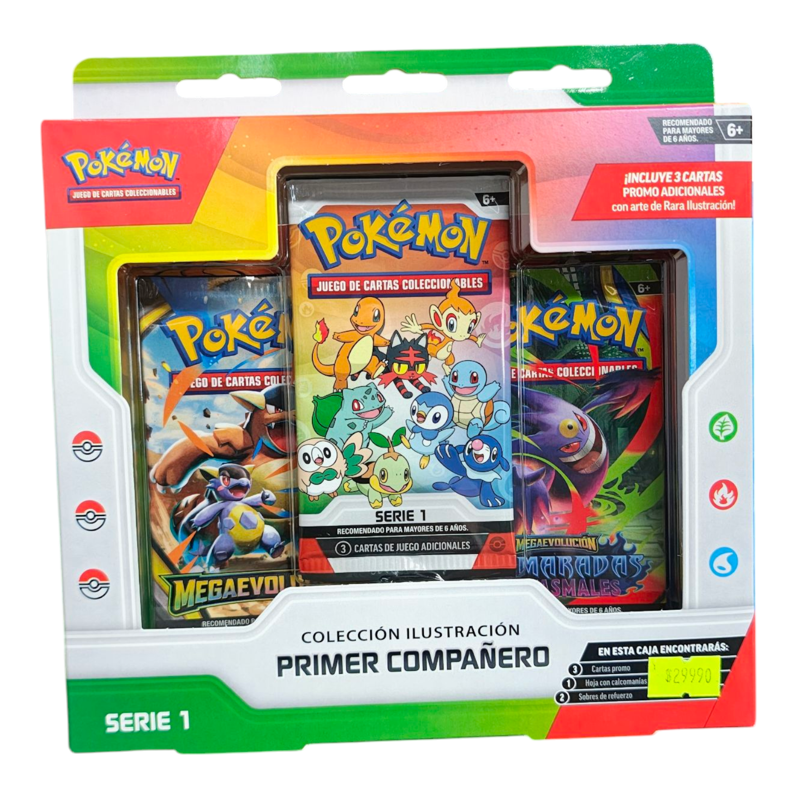 Pokémon Colección Ilustración "Primer Compañero"