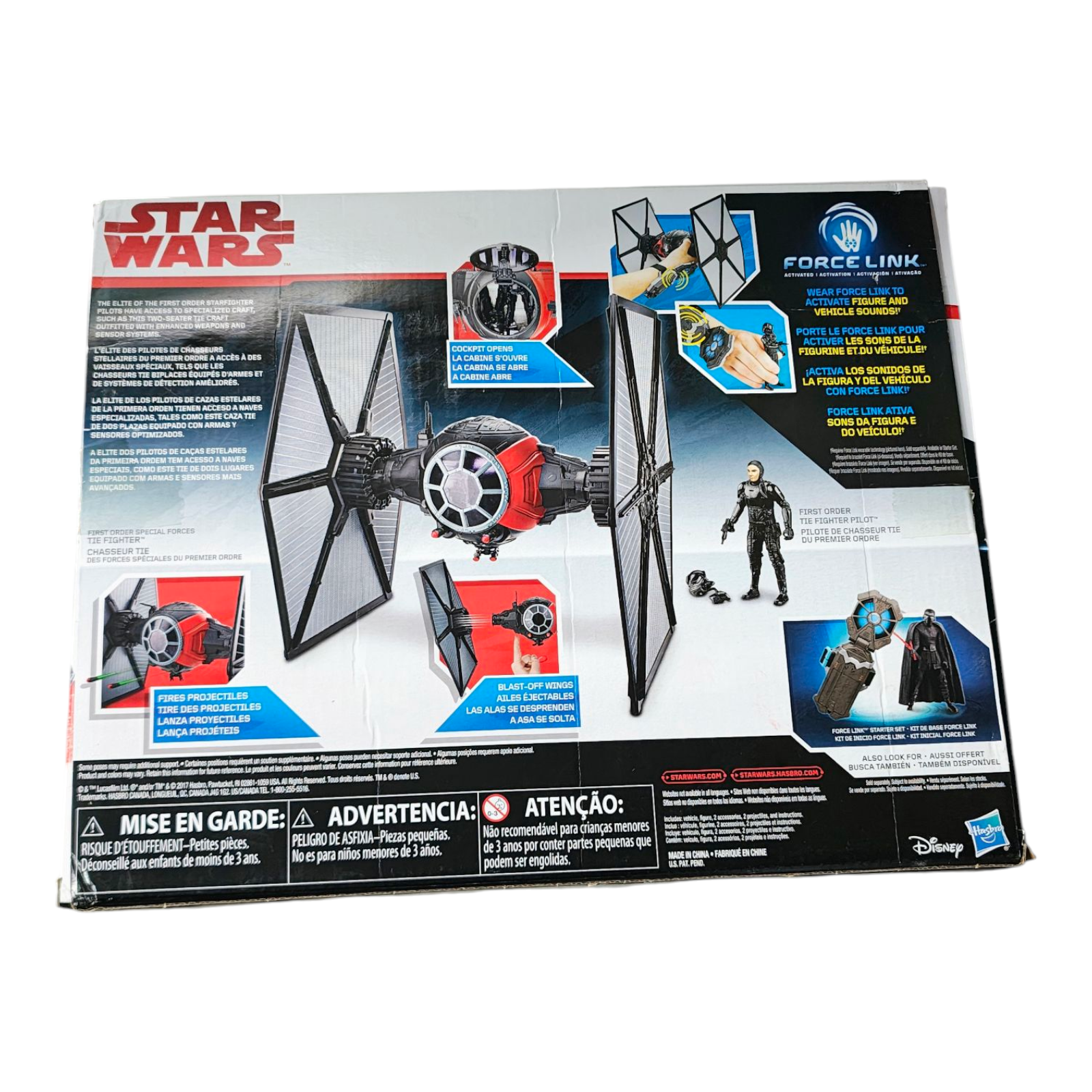 First Order Special Forces Tie Fighter – Nave Star Wars (Open Box