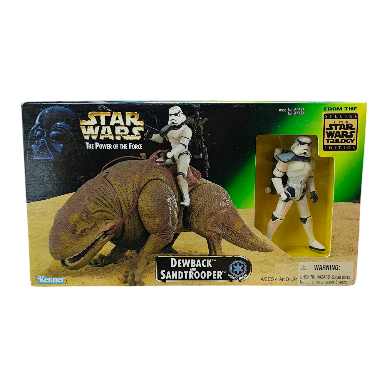 Dewback and Sandtrooper - Pack Star Wars Power of the Force (Open Box)