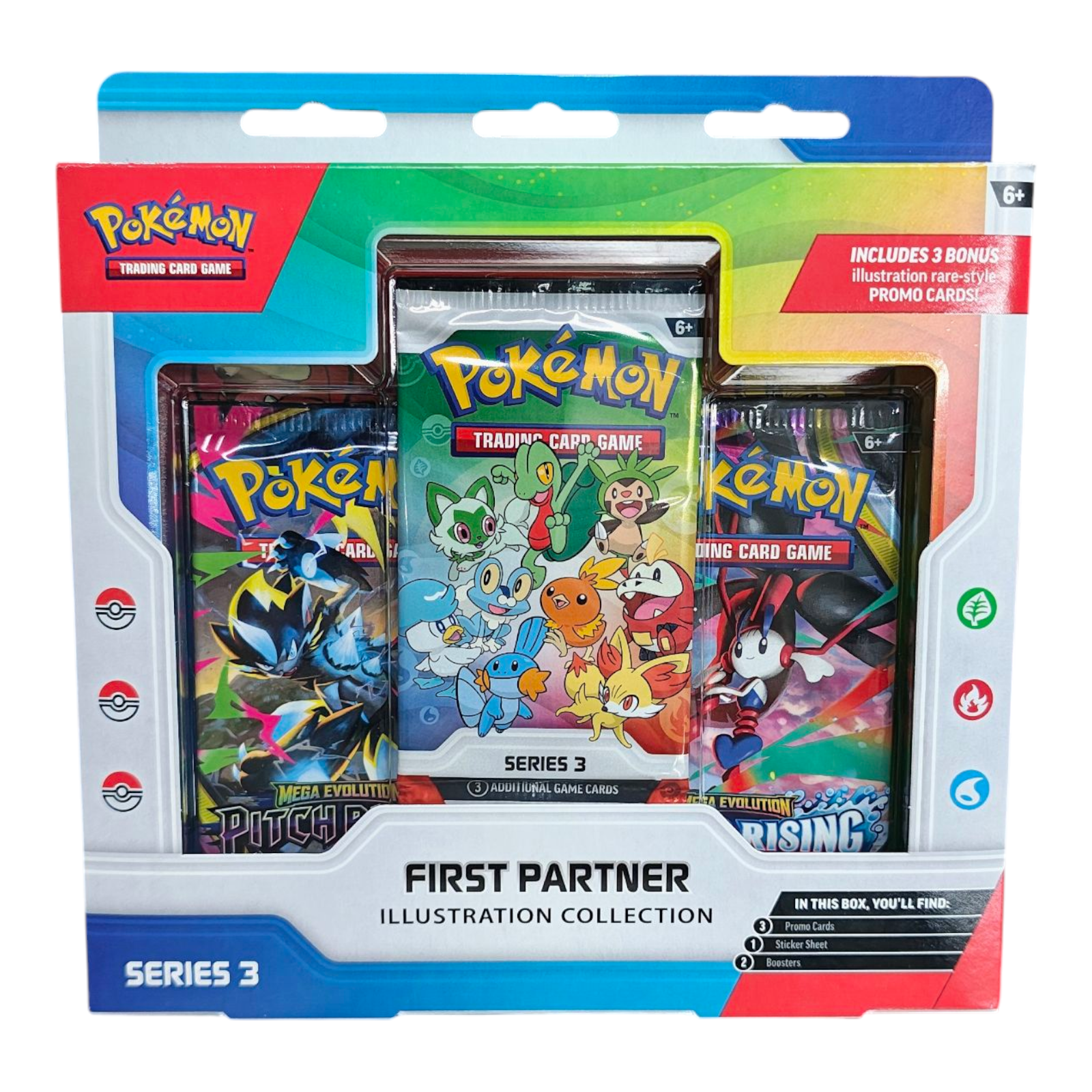 Pokémon First Partner Illustration Collection - Pack en inglés