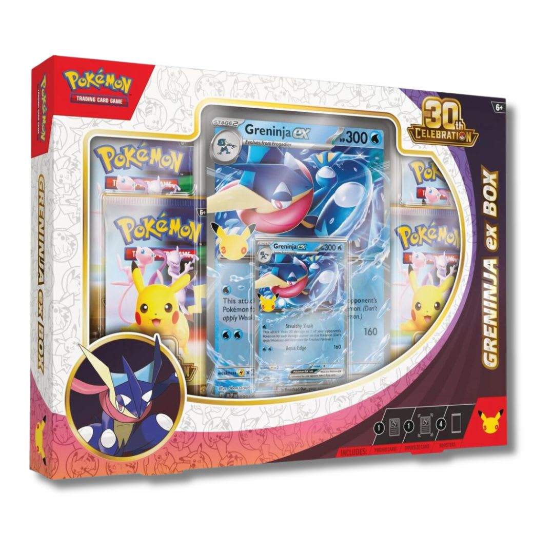 Greninja EX Box - Pokémon 30th Celebration