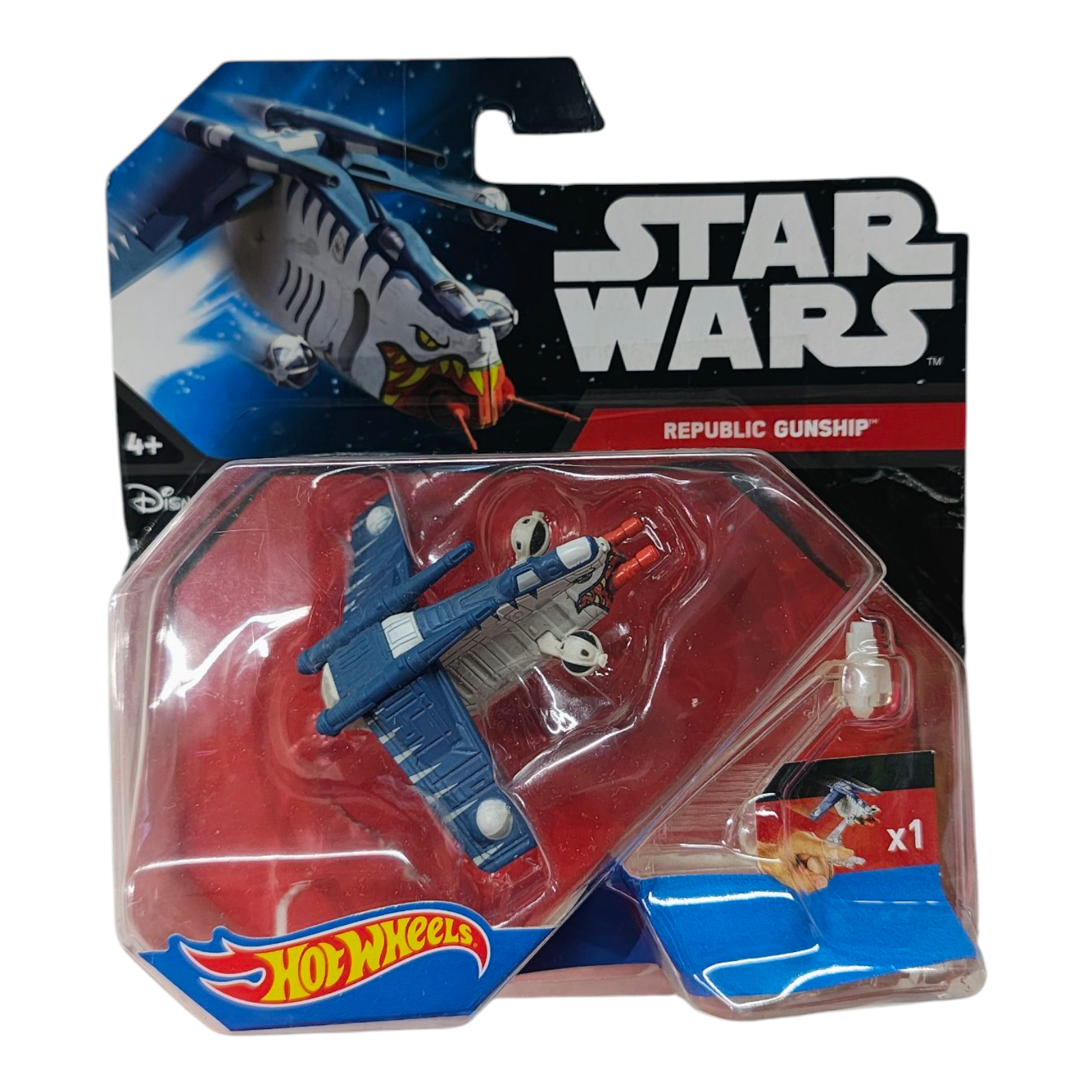 Republic Gunship - Nave Star Wars Hot Wheels Starships (2015) Open Box